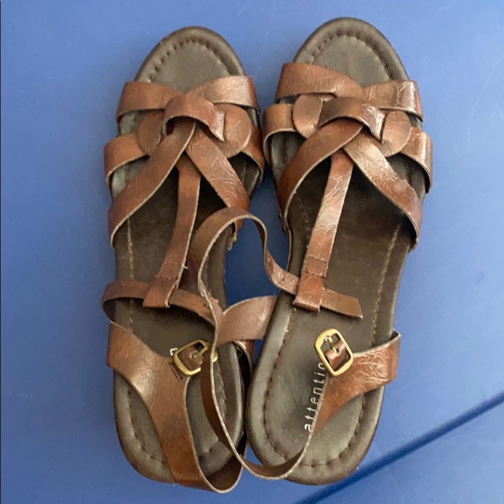 Brown sandals